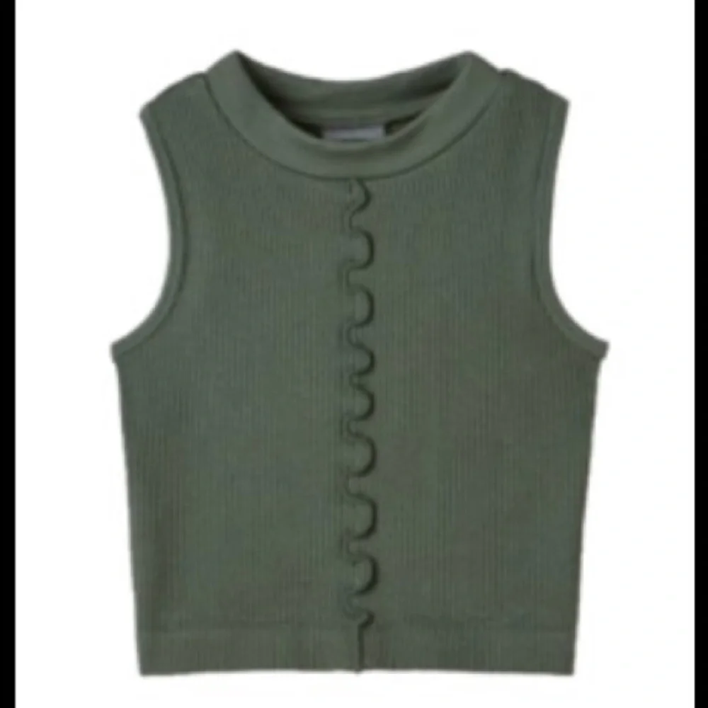 Zara Girls Ribbed Top Size 9-11